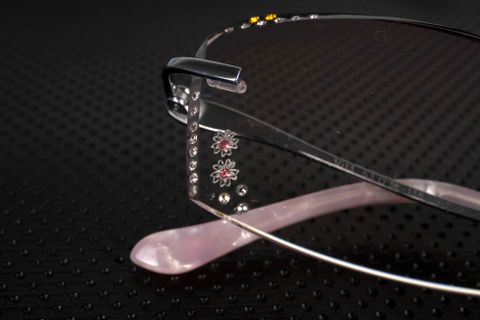  Zoson 3013 Kính Không Viền Titanium, Vát Cạnh Kim Cương 