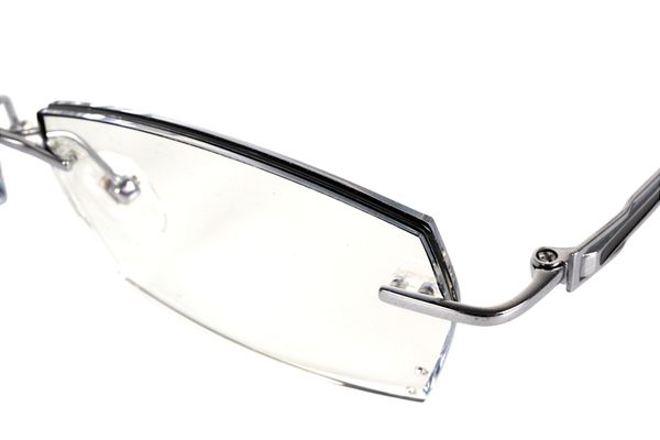 Zoson 96607 Kính Không Viền Titanium, Vát Cạnh Kim Cương
