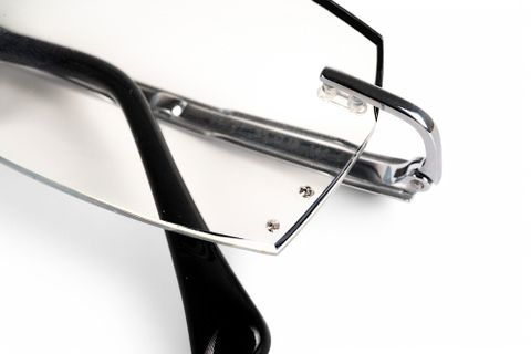  Zoson 96607 Kính Không Viền Titanium, Vát Cạnh Kim Cương 