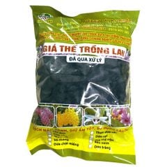 Giá thể than củi trồng lan - Túi 5dm ~ 400gram