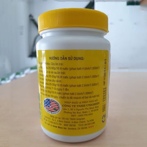 Phân bón lá Growmore Bloom 10-55-10+TE kích thích hoa, kích nụ cho hoa mai, hoa lan