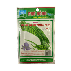 Hạt Giống Đậu Đũa Hạt Đen Trái Dài PN 10 - Gói 10 gram