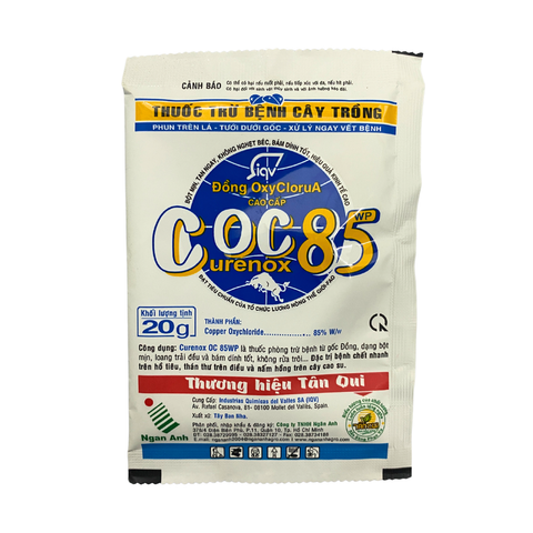 Thuốc trừ bệnh cây trồng COC85 (20g) - Trừ nấm và vi khuẩn từ gốc đồng