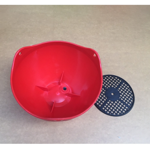 - Chậu nhựa treo hoa văn trồng hoa kiểng 20x13H