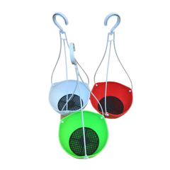 - Chậu nhựa treo hoa văn trồng hoa kiểng 20x13H