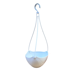 - Chậu nhựa treo hoa văn trồng hoa kiểng 20x13H