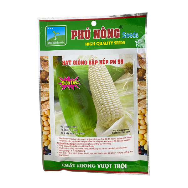 Hạt giống Bắp nếp nù cao sản Phú Nông - Gói 50 gr