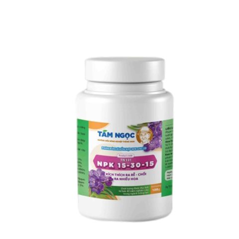 - Phân bón lá NPK 15-30-15 - Tám Ngọc - Kích ra rễ, chồi, ra hoa - Lọ 100 gram