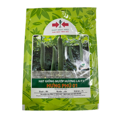 Hạt giống Mướp hương lai F1 Hưng Phú 01 East-West Seed (Hai Mũi Tên Đỏ) - Gói 5 gram