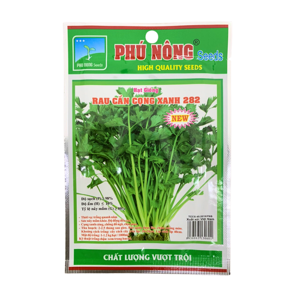 Hạt giống rau cần cọng xanh PN 282 - Gói 5 gram