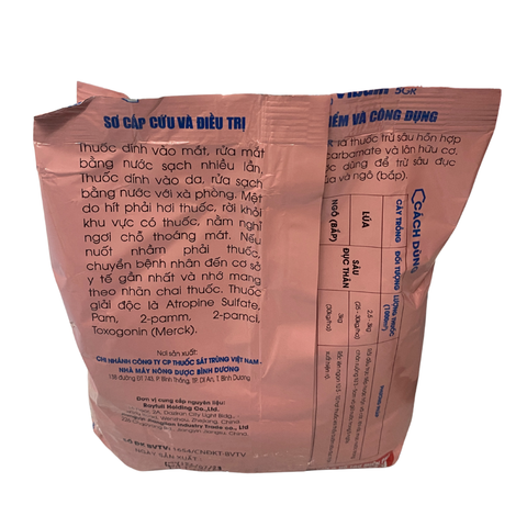 VIBAM 5GR (1kg) - Chống sâu hại thân cây lúa, ngô - Ít độc cho cá, ong