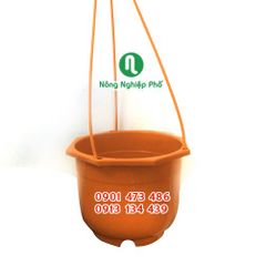 - Chậu treo trồng hoa kiểng 19x13cm (HD)