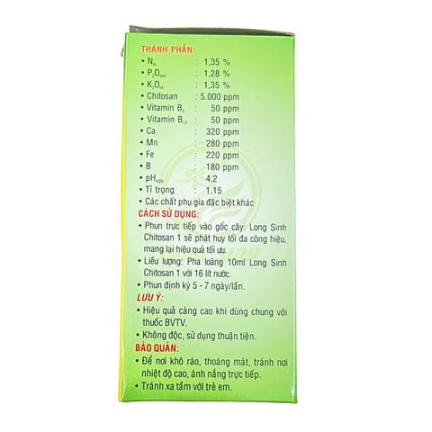 Phân bón Groro Chitosan kích rễ cực mạnh - Gói 10ml