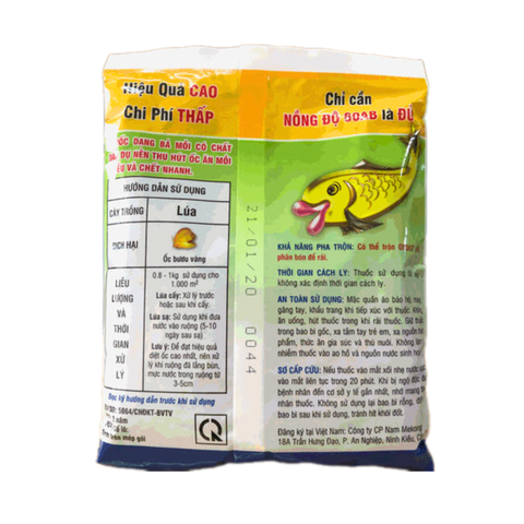 Bả mồi diệt ốc OXOUT 60AB - Gói 350 gram (HN)