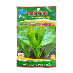 Hạt giống Cải bẹ xanh mỡ NO.2 Phú Nông - Gói 20 gram