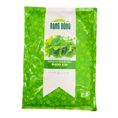 Hạt giống Cải xanh ăn non RADO 638 - Gói 500 gram