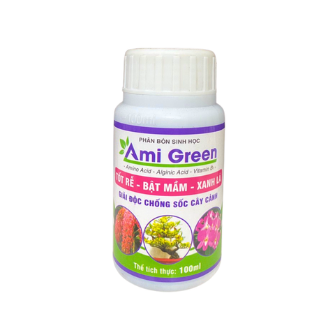 Phân bón sinh học Ami Green - chai 100ml