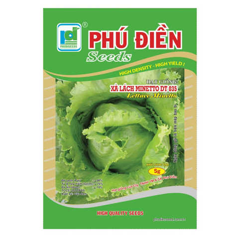 Hạt Giống Xà Lách MINETTO PD035 - Gói 5 gram