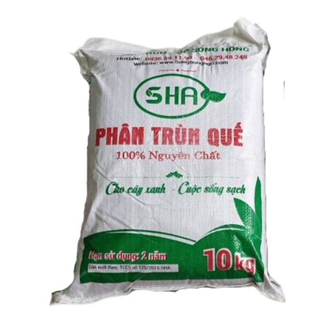 Phân Trùn Quế Sông Hồng 10kg