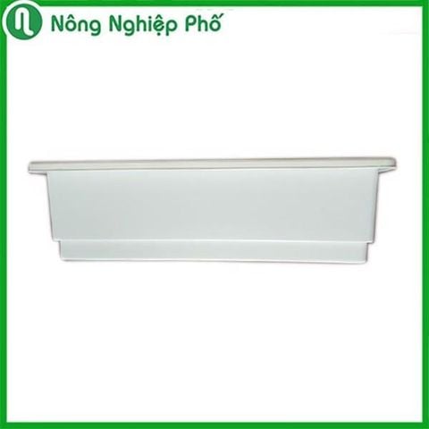 Chậu dài trồng hoa cảnh 48x20x16H (HN)