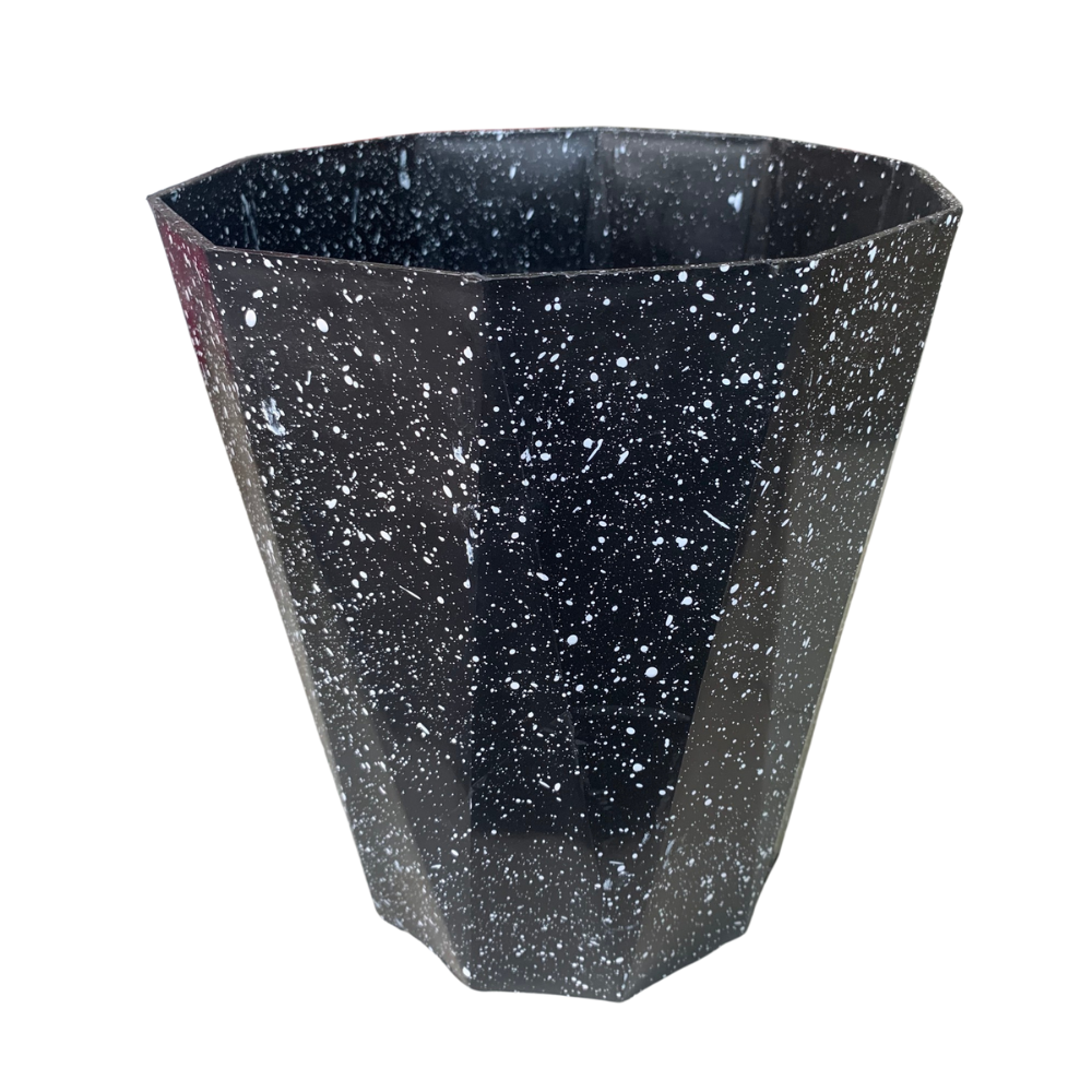 Chậu nhựa trồng cây kiểng Đá đen (DM)