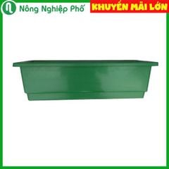 Chậu dài trồng hoa cảnh 48x20x16H (HN)