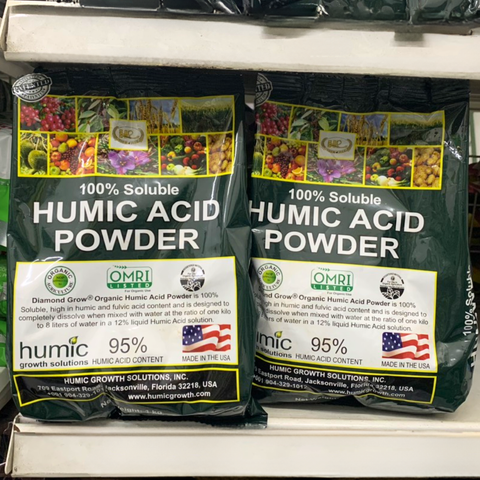 Humic Acid Powder dạng bột (1kg) – Phân bón cải tạo đất, nuôi dưỡng cây trồng