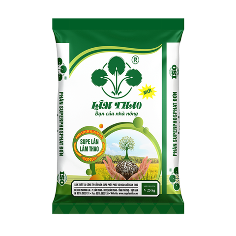 Phân Lân Lâm Thao (Bao 25kg) - Thúc đẩy ra hoa, đậu trái cho cây ăn quả