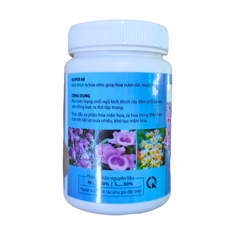 - Phân bón sinh học Super 99% - Tám Ngọc - Lọ 100 gram