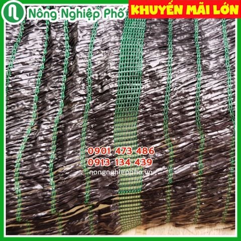 Lưới che nắng ( lưới lan ) 60% Thái Lan -  Song Mã - Màu Đen