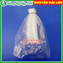 Combo túi nylon ( túi bóng ) - dây thun ( dây chun ) và túi ( lưới ) xốp bộc ổi - Túi 1 kg