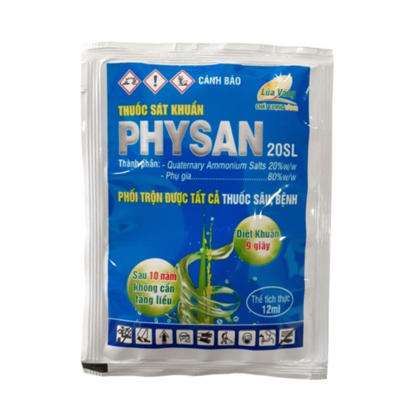 Thuốc sát khuẩn Physan 20SL trừ bệnh thối nhũn - Gói 12ml