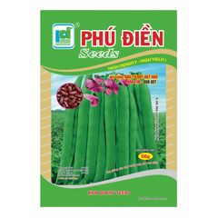 Hạt Giống Đậu Tứ Quý Hạt Nâu ( Hoa Tím – Quả Dẹt) Phú Điền - Gói 50 gram