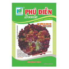 Hạt giống Xà lách tím PD120 Phú Điền - Gói 2gr