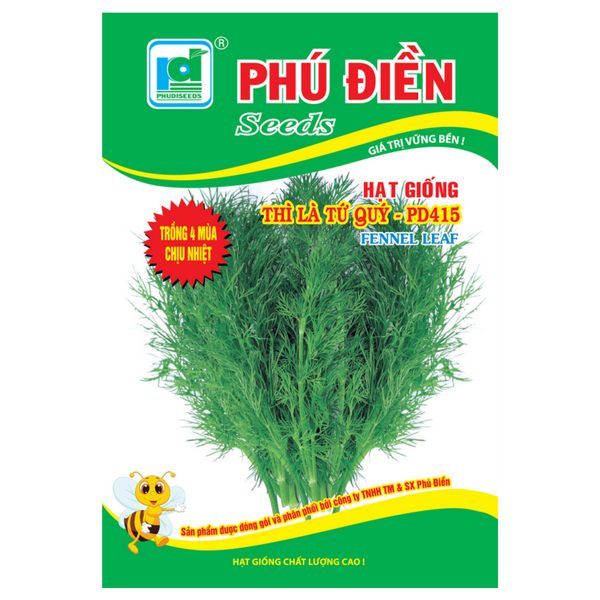 Hạt giống Thì là tứ quý PD415 Phú Điền - Gói 20gr