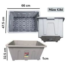 Chậu trồng rau Aquaponics Loại 1 – Trồng rau củ quả, cây ăn trái tại nhà