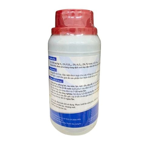 Phân bánh dầu đậu phộng dạng nước - Chai 250ml