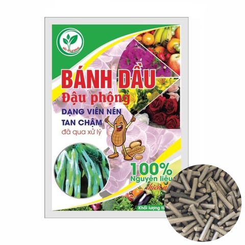 Bánh dầu đậu phộng dạng viên nén tan chậm - Gói 1kg