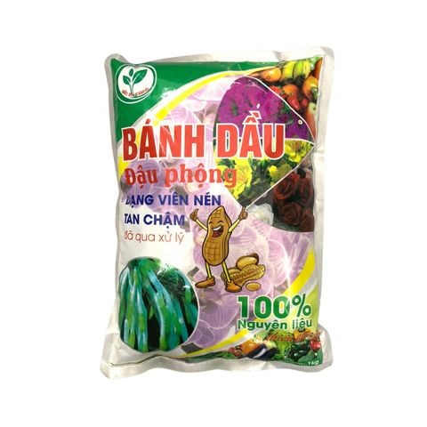 Bánh dầu đậu phộng dạng viên nén tan chậm - Gói 1kg