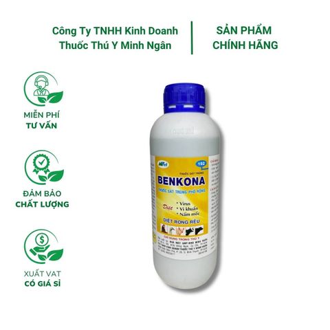Thuốc sát khuẩn và khử trùng cho cây trồng và chuồng trại BENKONA