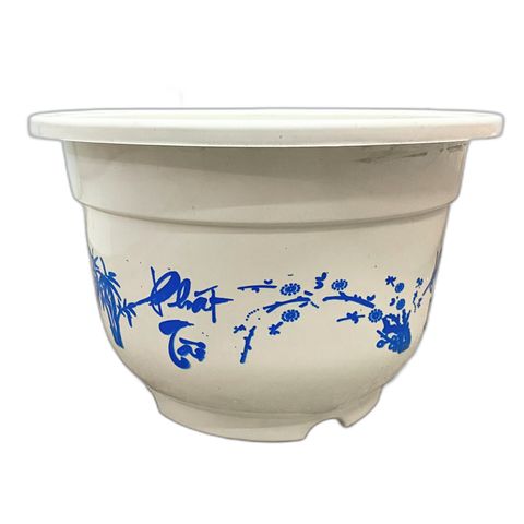 - Chậu tròn in cát tường HD 25x16H