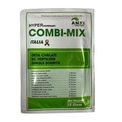 Phân bón trung vi lượng HYPER COMBI-MIX nhập khấu từ Ý dạng cốm - Gói 25 gram