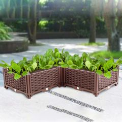 - Chậu lắp ghép thông minh trồng cây tiện lợi