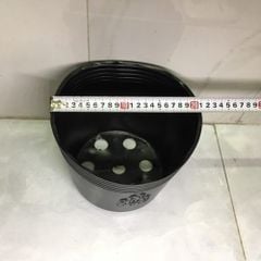 Chậu nhựa trồng cây (túi bầu ươm cây) mềm màu đen - Chậu nhựa PP chịu lực tốt, chịu ẩm, nhiệt cao, bền