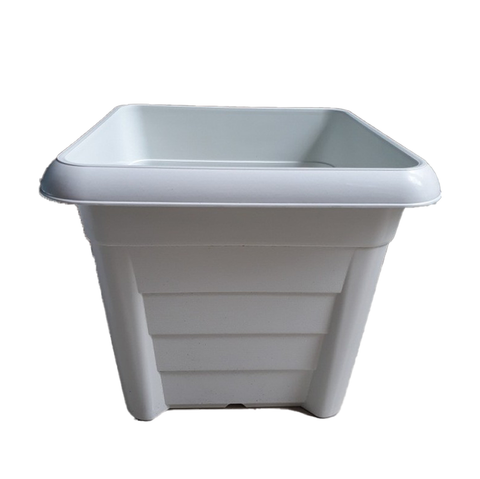 Chậu vuông trồng cây cỡ đại HD 47x47x40H – Nhựa PP bền đẹp, thoát nước tốt, trồng cây kiểng lớn