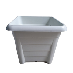 Chậu vuông trồng cây cỡ đại HD 47x47x40H – Nhựa PP bền đẹp, thoát nước tốt, trồng cây kiểng lớn