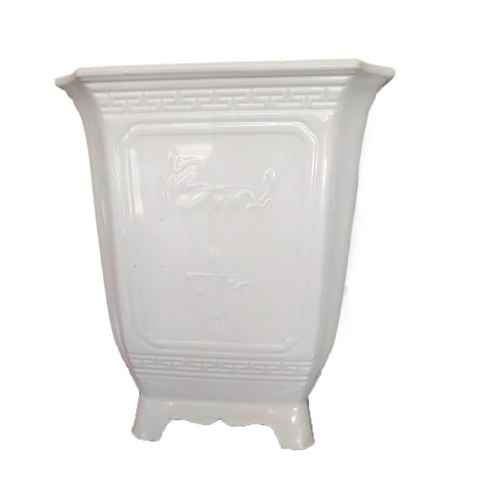 Chậu trồng cây, hoa kiểng - Chậu vuông tứ quý, nhựa pp bền màu