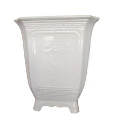 Chậu trồng cây, hoa kiểng - Chậu vuông tứ quý, nhựa pp bền màu