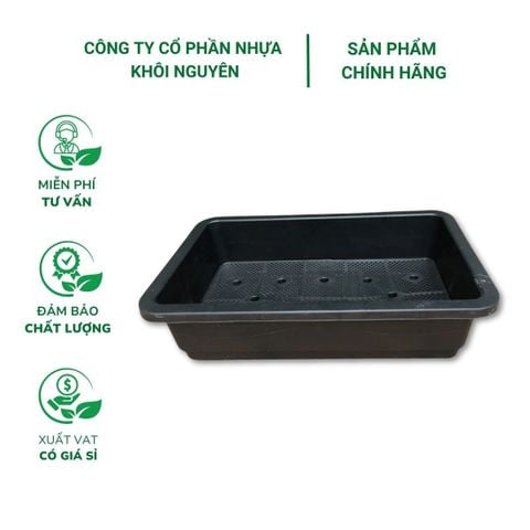 Chậu Trồng Rau Thông Minh 67x42x16H - Nhựa PP bền màu, thoát nước tốt
