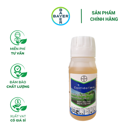 Confidor 200SL – Phòng trừ rệp sáp, rầy, bọ trĩ trên cây trồng